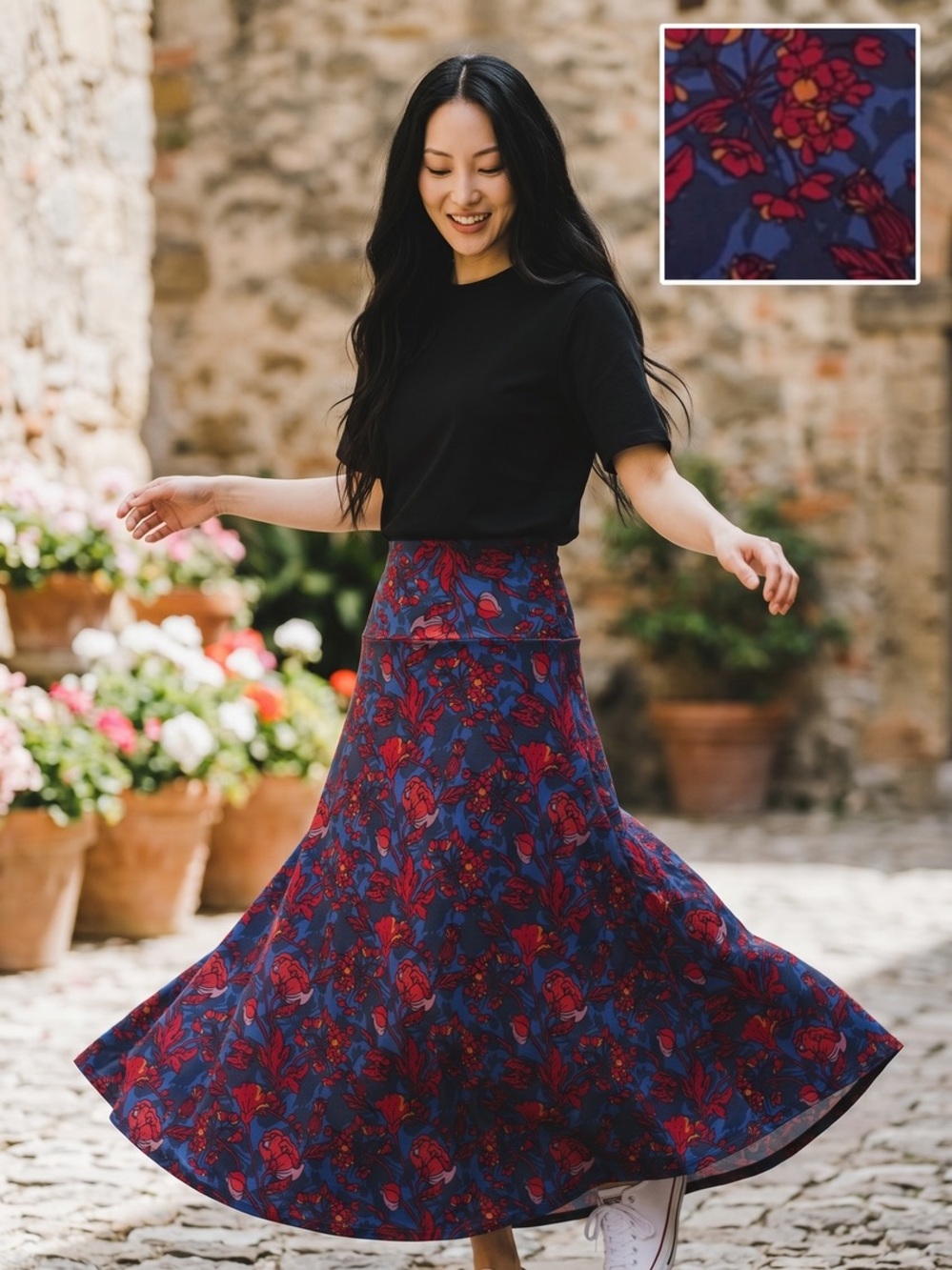 LuLaRoe XS Maxi Skirt